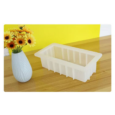 1L แม่พิมพ์เค้กซิลิโคนขนมปังสี่เหลี่ยมผืนผ้า 24.4x13x6.6cm Non Stick