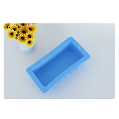 1L แม่พิมพ์เค้กซิลิโคนขนมปังสี่เหลี่ยมผืนผ้า 24.4x13x6.6cm Non Stick