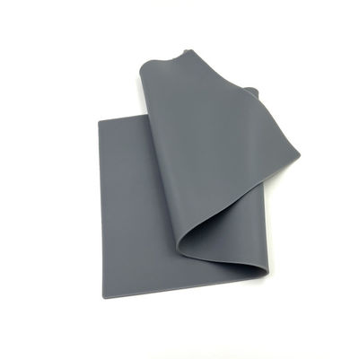 แผ่นยางซิลิโคนยืดสีเทา หนา 2 มม. ทนความร้อนสูง