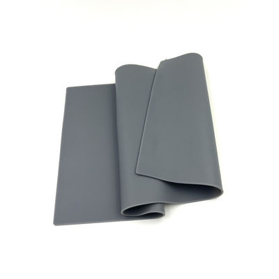 แผ่นยางซิลิโคนยืดสีเทา หนา 2 มม. ทนความร้อนสูง