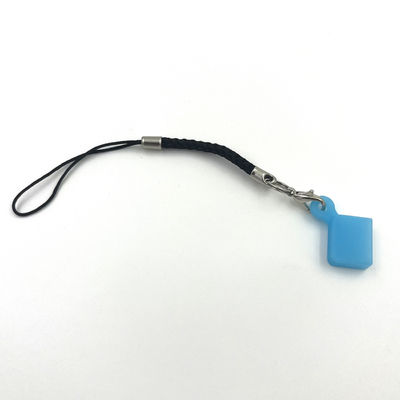 ฝาครอบ USB ซิลิโคนพกพาไม่เป็นอันตรายป้องกันฝุ่นสีแดงสีน้ำเงินสีขาว