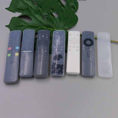 ฝาครอบป้องกันระยะไกล Oilproof ปลอดสารพิษ, เคสซิลิโคนสำหรับรีโมทคอนโทรลทีวี