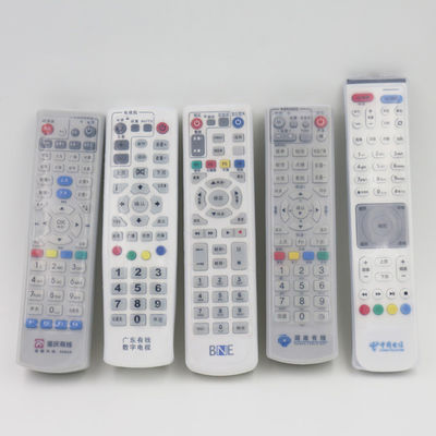 สไตล์ต่างๆ Clear TV Remote Air Conditioner Remote Controller ฝาครอบป้องกันซิลิโคน/เคส/แขน