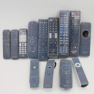 สไตล์ต่างๆ Clear TV Remote Air Conditioner Remote Controller ฝาครอบป้องกันซิลิโคน/เคส/แขน