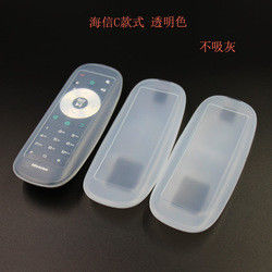 สไตล์ต่างๆ Clear TV Remote Air Conditioner Remote Controller ฝาครอบป้องกันซิลิโคน/เคส/แขน