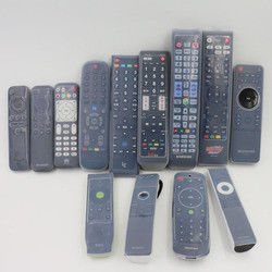 สไตล์ต่างๆ Clear TV Remote Air Conditioner Remote Controller ฝาครอบป้องกันซิลิโคน/เคส/แขน