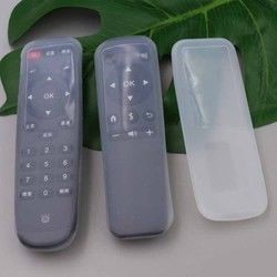 สไตล์ต่างๆ Clear TV Remote Air Conditioner Remote Controller ฝาครอบป้องกันซิลิโคน/เคส/แขน