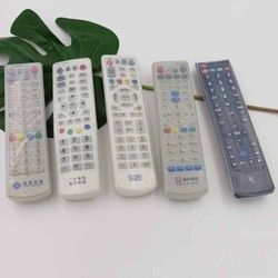 สไตล์ต่างๆ Clear TV Remote Air Conditioner Remote Controller ฝาครอบป้องกันซิลิโคน/เคส/แขน
