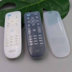 สไตล์ต่างๆ Clear TV Remote Air Conditioner Remote Controller ฝาครอบป้องกันซิลิโคน/เคส/แขน