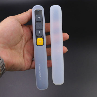 ฝาครอบป้องกันซิลิโคนใสสำหรับ KNORVAY Spotlight Presenter/Slide Changer Pen/Laser Pointer Pen/Wireless Presenter
