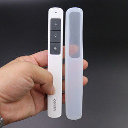 ฝาครอบป้องกันซิลิโคนสำหรับ DELI Laser Pointer Pen/Wireless Presenter/Spotlight Presenter/Slide Changer Pen