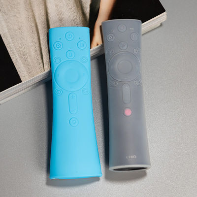 กันฝุ่นกันลื่นซิลิคอนรีโมทคอนโทรลเคสครอบใช้สำหรับ ChangHong CHIQ Smart TV