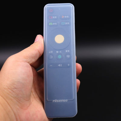 ปลอกแขนเคสรีโมททีวีซิลิโคนใสสำหรับ Hisense CN3A68