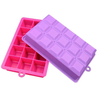 ถาดน้ำแข็งซิลิโคนไร้กลิ่นที่ยืดหยุ่น, BPA Free Whiskey Ice Cube Mould