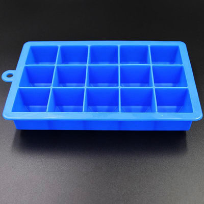 ถาดน้ำแข็งซิลิโคนไร้กลิ่นที่ยืดหยุ่น, BPA Free Whiskey Ice Cube Mould
