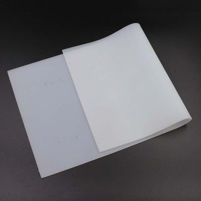 แผ่นยางซิลิโคน สีขาวขุ่น ฉนวนกันความร้อน หนา 0.1mm 0.2mm 1mm