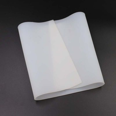 แผ่นยางซิลิโคน สีขาวขุ่น ฉนวนกันความร้อน หนา 0.1mm 0.2mm 1mm