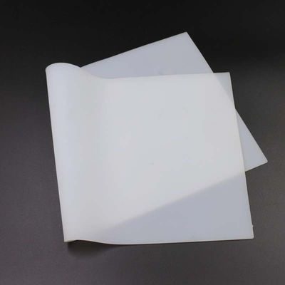 แผ่นยางซิลิโคน สีขาวขุ่น ฉนวนกันความร้อน หนา 0.1mm 0.2mm 1mm