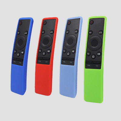 เคสซิลิโคนอ่อนนุ่มสีสันสดใสกันฝุ่นสำหรับ Samsung Smart TV BN59 รีโมทคอนโทรล