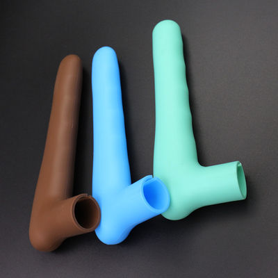 ROHS ปลอกมือจับซิลิโคนปลอดสารพิษ, ตัวป้องกันมือจับประตูป้องกันไฟฟ้าสถิตย์