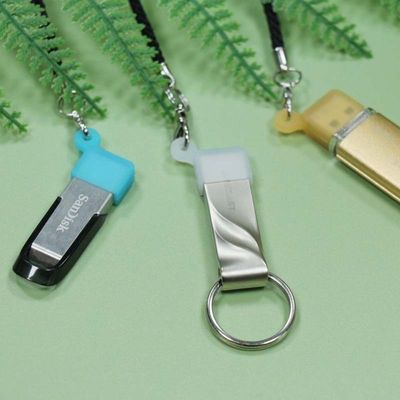 ซิลิโคนป้องกัน USB ที่ไม่เป็นอันตรายครอบคลุมน้ำหนักเบากันฝุ่น