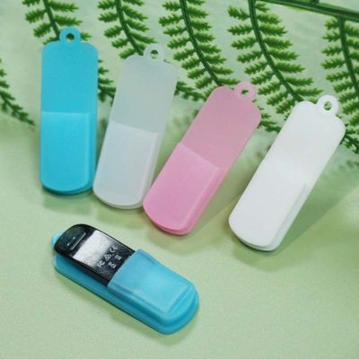 ฝาครอบป้องกันดิสก์ U ขนาด 5x1.7 ซม., เคสแฟลช USB อเนกประสงค์
