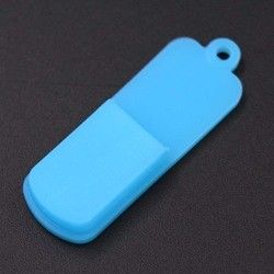 ฝาครอบป้องกันดิสก์ U ขนาด 5x1.7 ซม., เคสแฟลช USB อเนกประสงค์