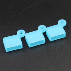 ฝาปิดพอร์ต USB ซิลิโคนกันน้ำมันไร้กลิ่น, ฝาปิดซิลิโคน USB แบบพกพา