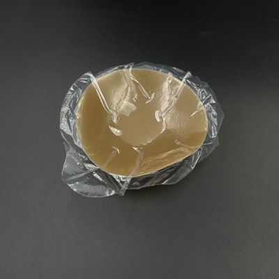 แผ่นซิลิโคนติดจุกนมแบบมีกาวในตัวแบบพกพารสจืด
