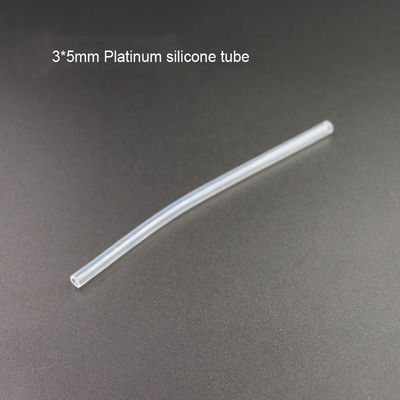ท่อซิลิโคนใสไร้กลิ่นท่อ 2x4mm 3x5mm 5x7mm ขยายได้